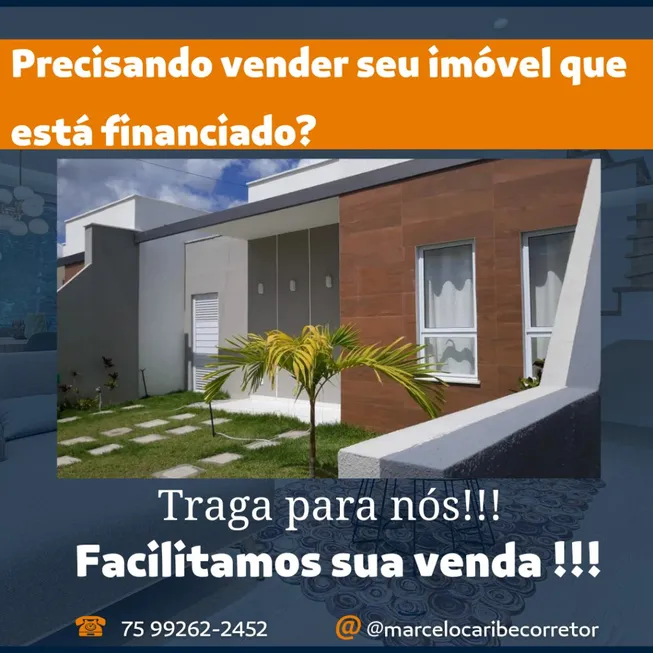 Foto 1 de Casa com 2 Quartos à venda, 45m² em SIM, Feira de Santana