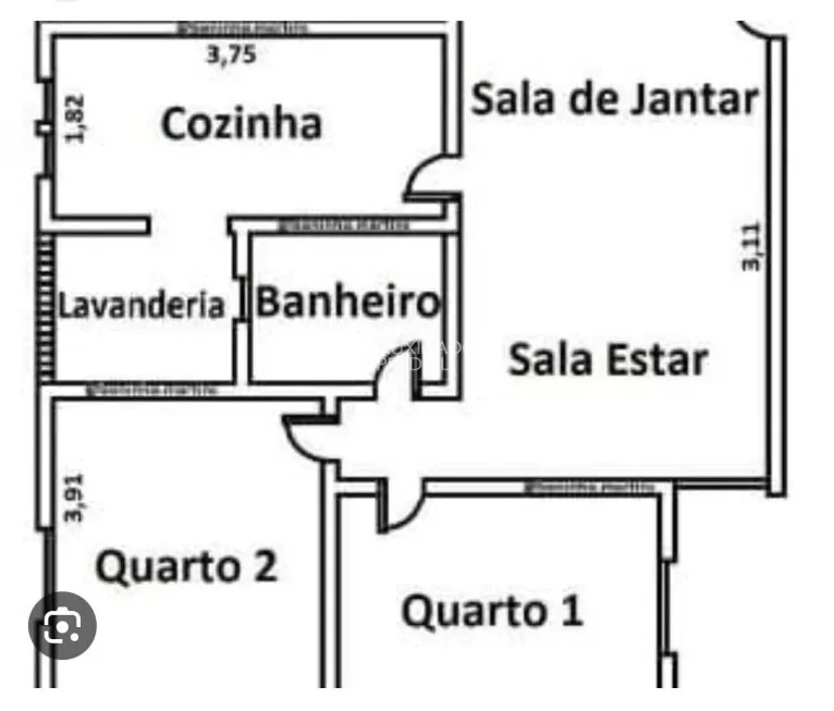 Foto 1 de Apartamento com 1 Quarto à venda, 56m² em São José, São Caetano do Sul