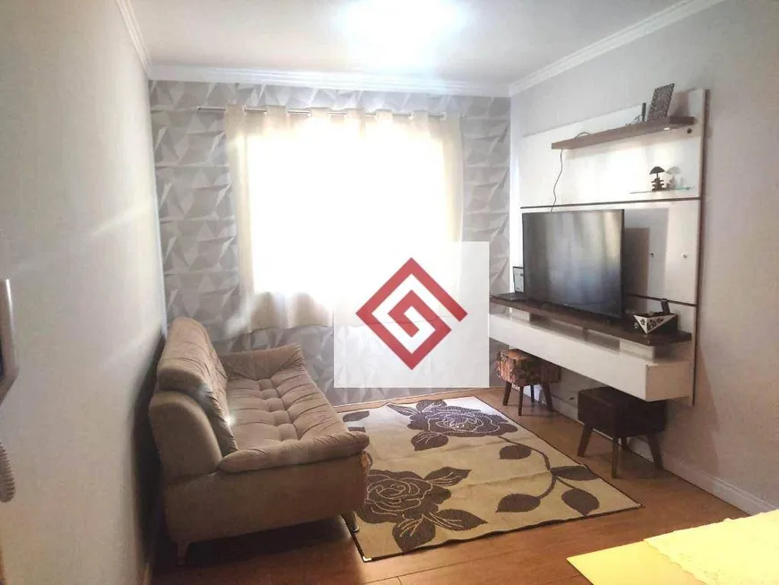Foto 1 de Apartamento com 2 Quartos à venda, 50m² em Jardim Alzira Franco, Santo André