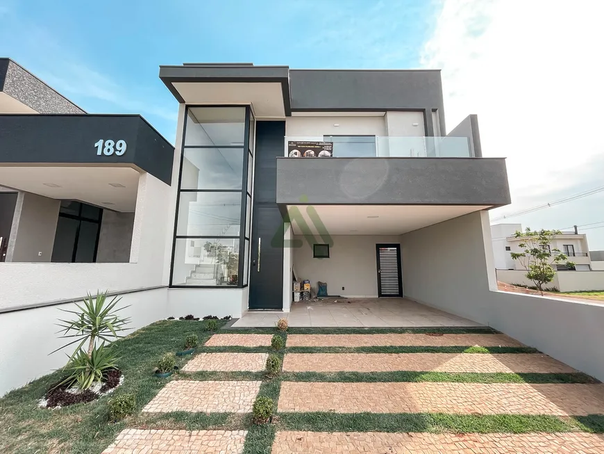 Foto 1 de Casa de Condomínio com 3 Quartos à venda, 180m² em Vila Monte Alegre, Paulínia