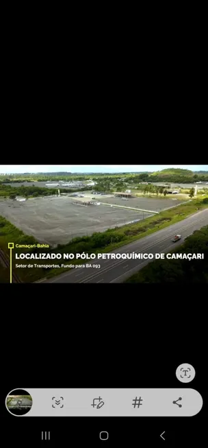 Foto 1 de Lote/Terreno para venda ou aluguel, 37600m² em Polo Petroquimico de Camacari, Camaçari