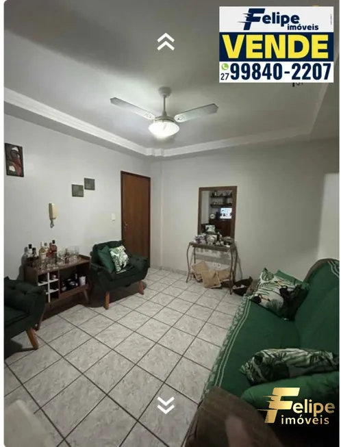 Foto 1 de Apartamento com 1 Quarto à venda, 82m² em Praia do Morro, Guarapari