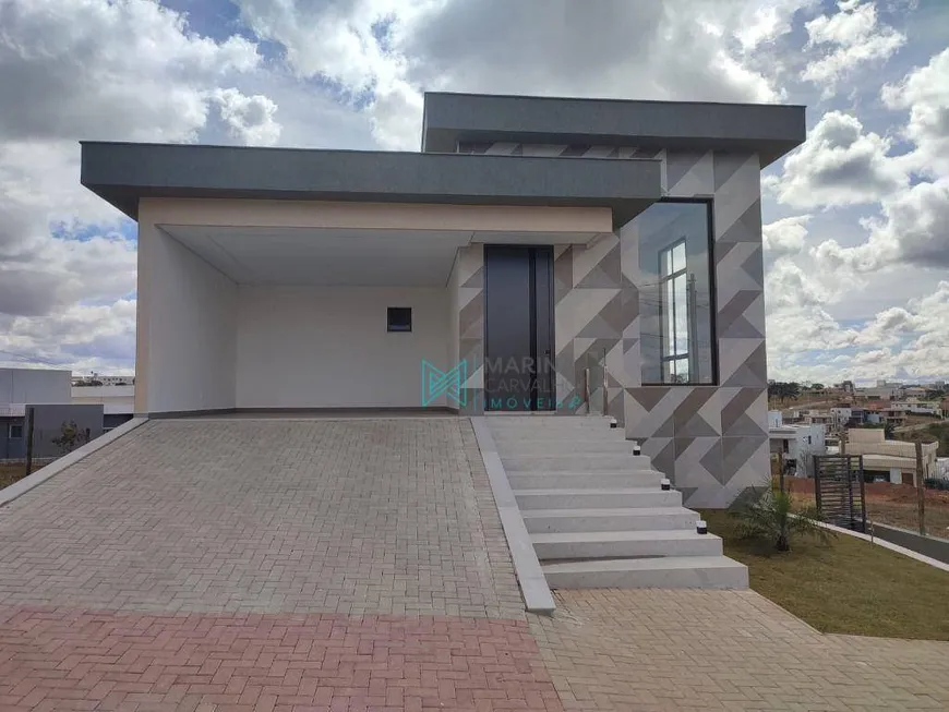 Foto 1 de Casa de Condomínio com 4 Quartos à venda, 266m² em Varzea, Lagoa Santa