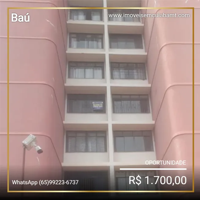 Foto 1 de Apartamento com 2 Quartos para alugar, 80m² em Baú, Cuiabá