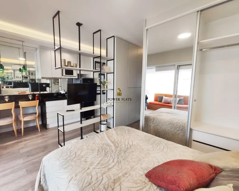 Foto 1 de Flat com 1 Quarto para alugar, 52m² em Consolação, São Paulo