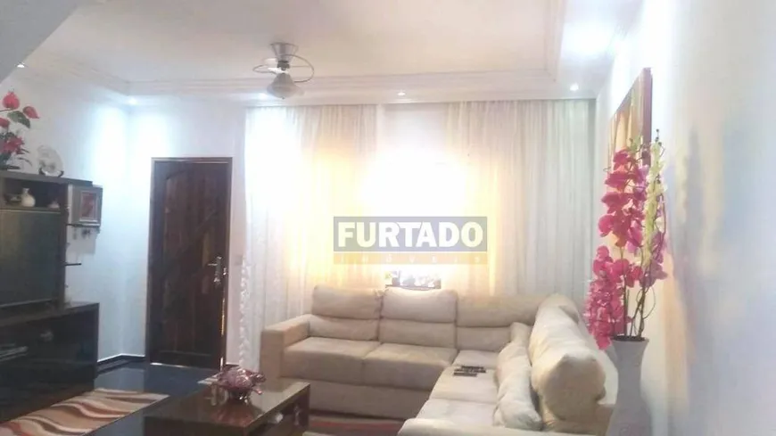 Foto 1 de Sobrado com 4 Quartos à venda, 187m² em Vila Humaita, Santo André