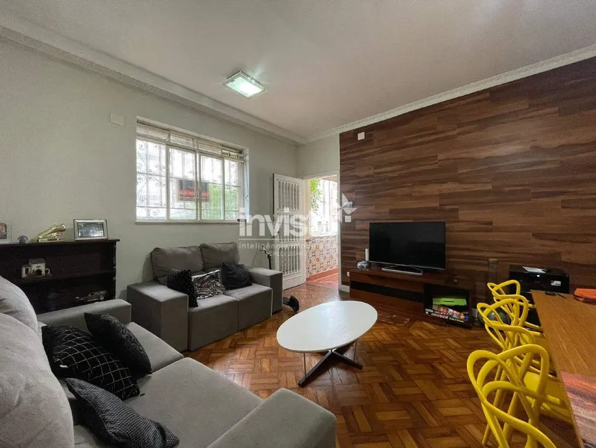 Foto 1 de Casa com 3 Quartos à venda, 138m² em Campo Grande, Santos
