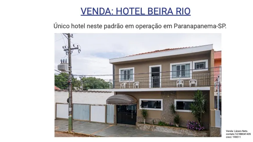 Foto 1 de Prédio Comercial com 9 Quartos à venda, 500m² em Centro, Paranapanema