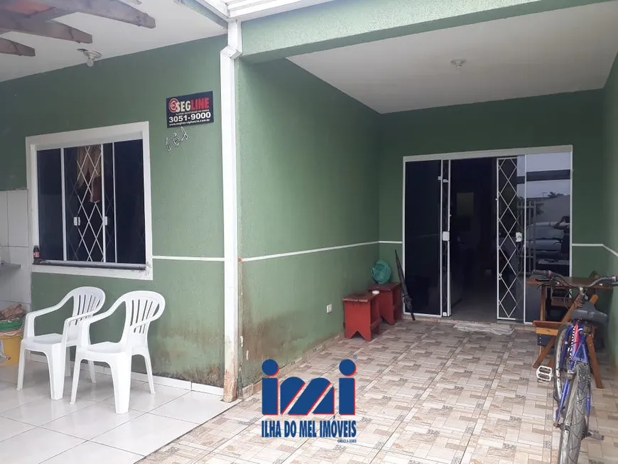 Foto 1 de Casa com 3 Quartos à venda, 60m² em Coroados, Guaratuba