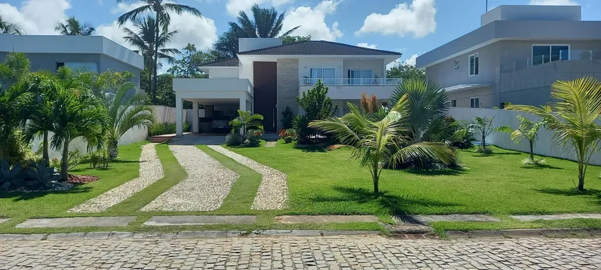 Foto 1 de Casa de Condomínio com 4 Quartos à venda, 400m² em Buscaville, Camaçari