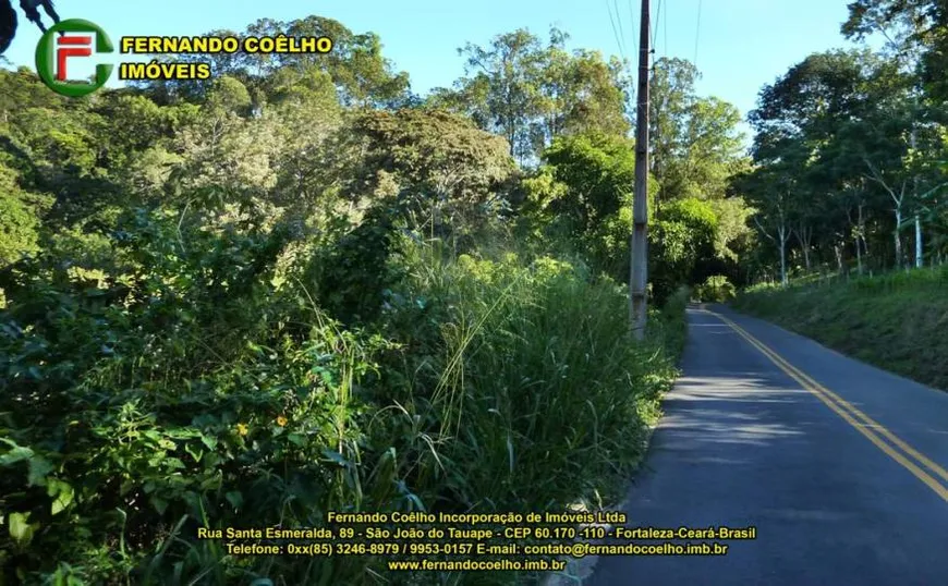 Foto 1 de Lote/Terreno à venda, 102000m² em Zona Rural, Guaramiranga