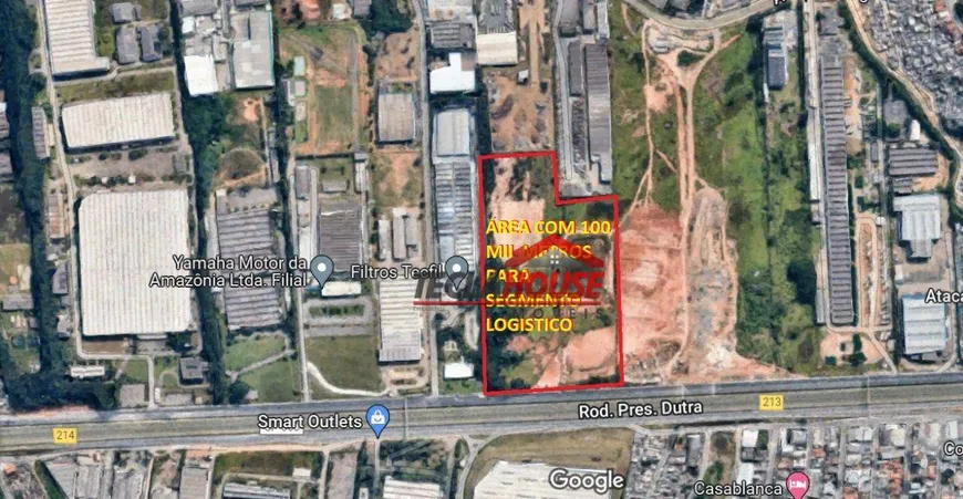 Foto 1 de Lote/Terreno à venda, 100000m² em Jardim Presidente Dutra, Guarulhos