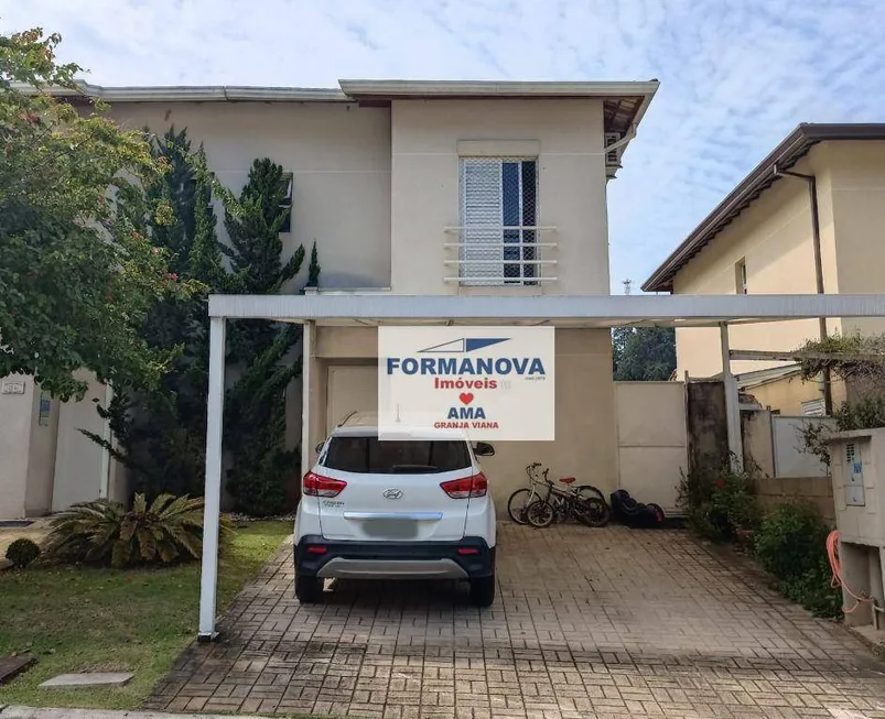 Foto 1 de Casa de Condomínio com 3 Quartos à venda, 120m² em Granja Viana, Cotia