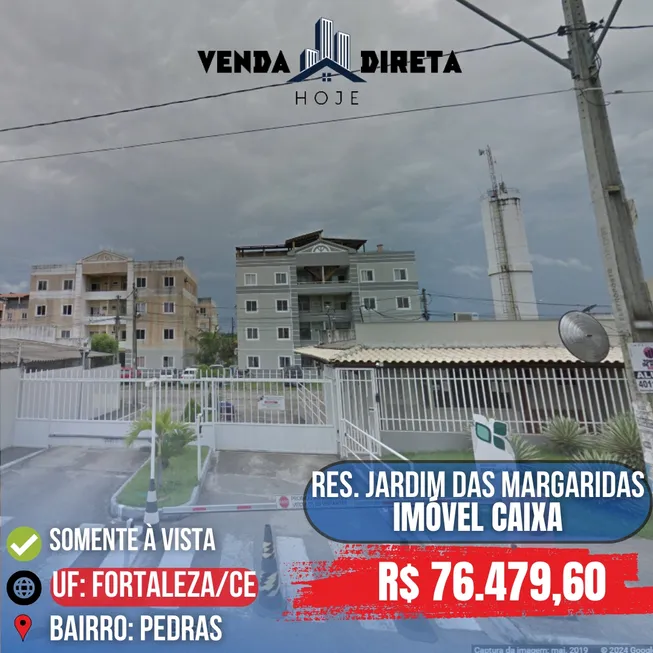 Foto 1 de Apartamento com 2 Quartos à venda, 46m² em Pedras, Fortaleza