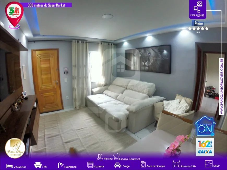 Foto 1 de Apartamento com 2 Quartos à venda, 67m² em Piam, Belford Roxo