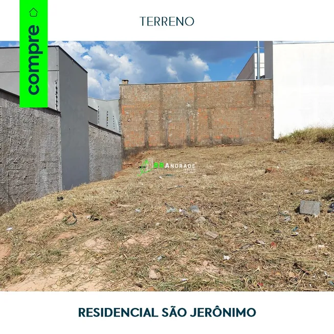 Foto 1 de Lote/Terreno à venda, 200m² em Residencial São Jerônimo , Franca