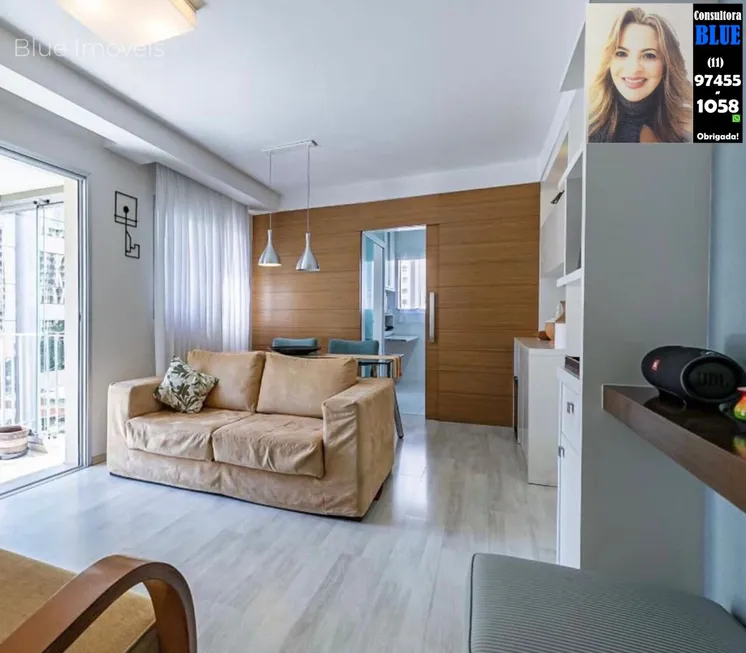 Foto 1 de Apartamento com 2 Quartos à venda, 58m² em Vila Nova Conceição, São Paulo