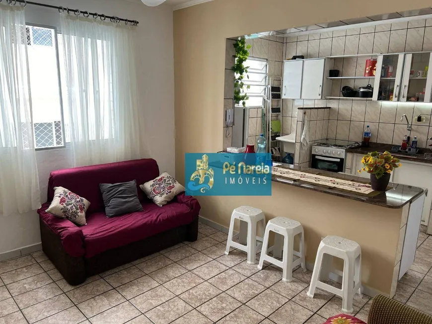 Foto 1 de Apartamento com 1 Quarto à venda, 50m² em Vila Guilhermina, Praia Grande