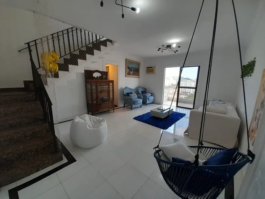 Foto 1 de Apartamento com 5 Quartos para venda ou aluguel, 256m² em Aparecida, Santos