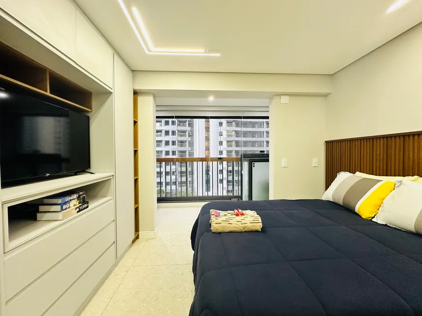 Foto 1 de Apartamento com 1 Quarto à venda, 25m² em Brooklin, São Paulo