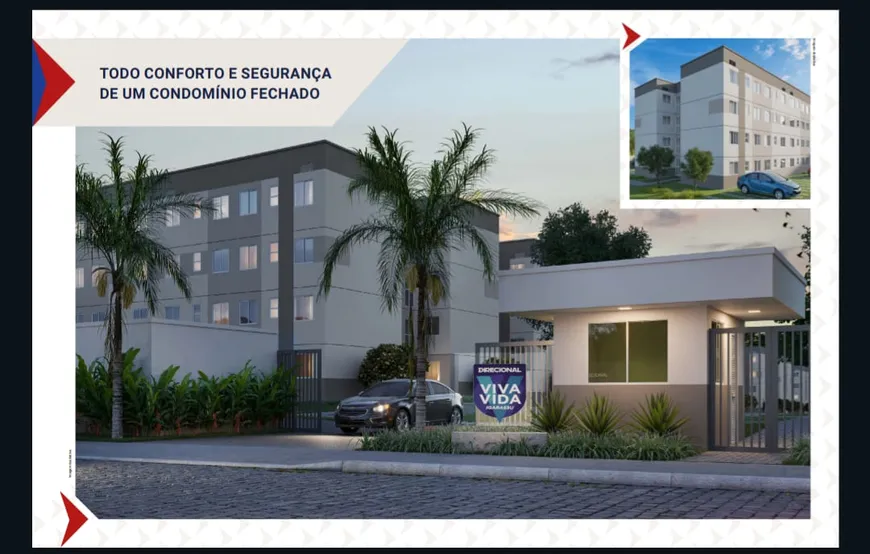 Foto 1 de Apartamento com 2 Quartos à venda, 41m² em Cruz de Rebouças, Igarassu