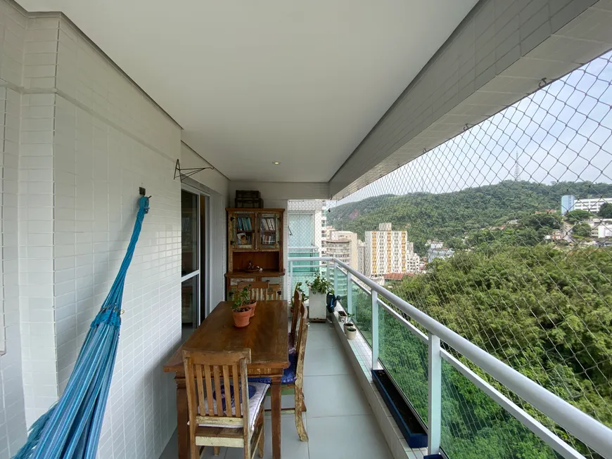 Foto 1 de Apartamento com 3 Quartos à venda, 87m² em José Menino, Santos