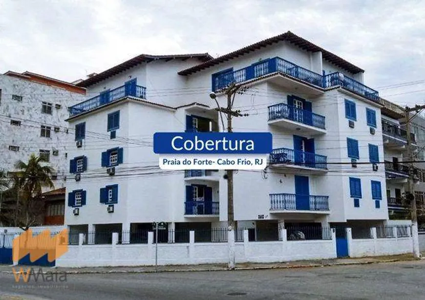 Foto 1 de Cobertura com 3 Quartos à venda, 350m² em Algodoal, Cabo Frio