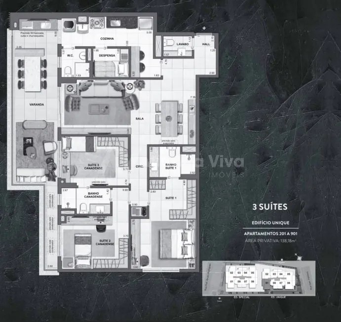 Foto 1 de Apartamento com 3 Quartos à venda, 138m² em Botafogo, Rio de Janeiro