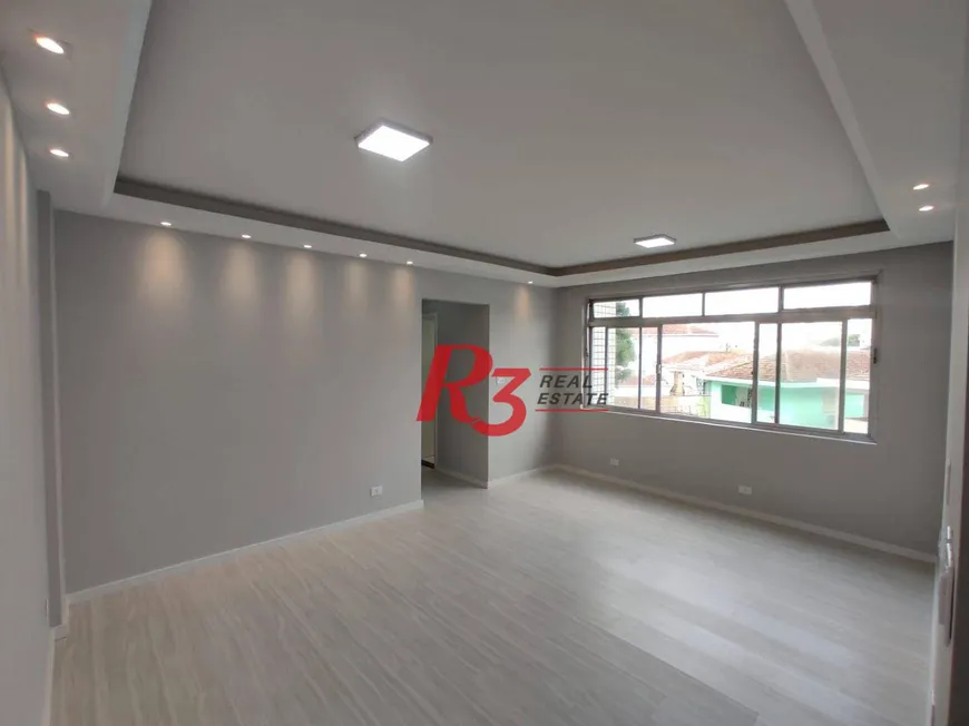 Foto 1 de Apartamento com 2 Quartos para alugar, 115m² em Ponta da Praia, Santos