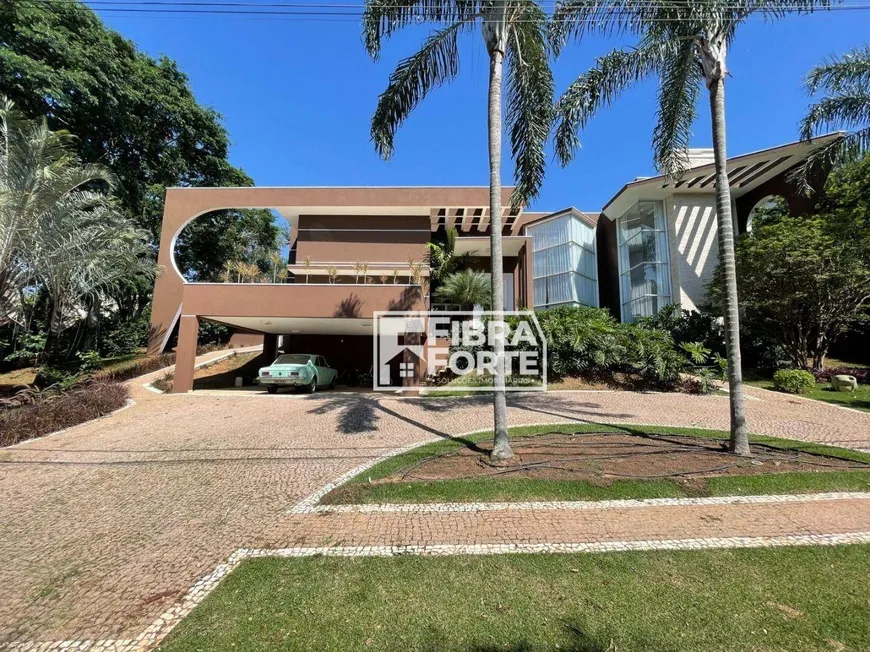 Foto 1 de Casa de Condomínio com 4 Quartos para venda ou aluguel, 630m² em Loteamento Alphaville Campinas, Campinas