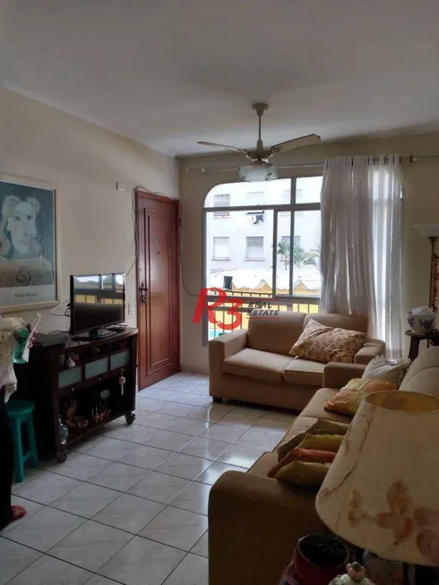 Foto 1 de Apartamento com 2 Quartos à venda, 82m² em Embaré, Santos