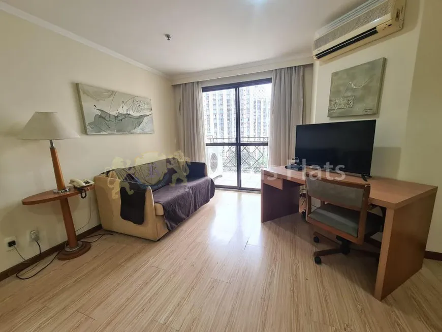 Foto 1 de Flat com 2 Quartos para alugar, 54m² em Vila Olímpia, São Paulo