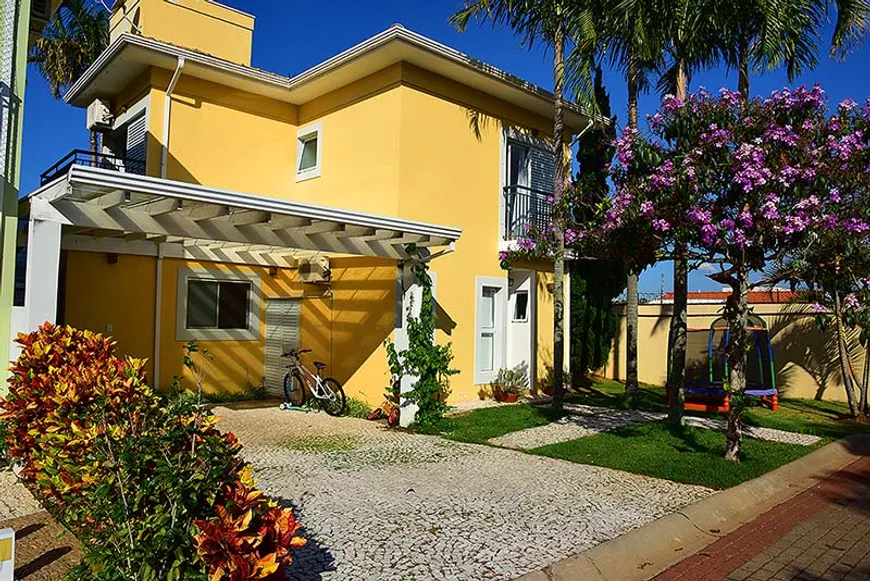 Foto 1 de Casa de Condomínio com 3 Quartos à venda, 127m² em Sousas, Campinas