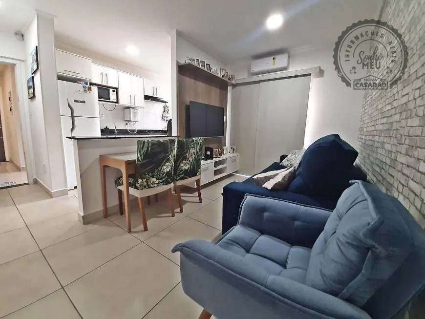 Foto 1 de Apartamento com 2 Quartos à venda, 63m² em Vila Guilhermina, Praia Grande