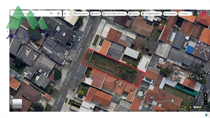 Foto 1 de Lote/Terreno à venda, 490m² em Alto Boqueirão, Curitiba