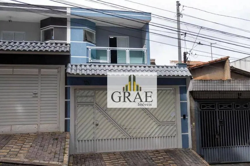 Foto 1 de Sobrado com 3 Quartos à venda, 163m² em JARDIM BRASILIA, São Bernardo do Campo
