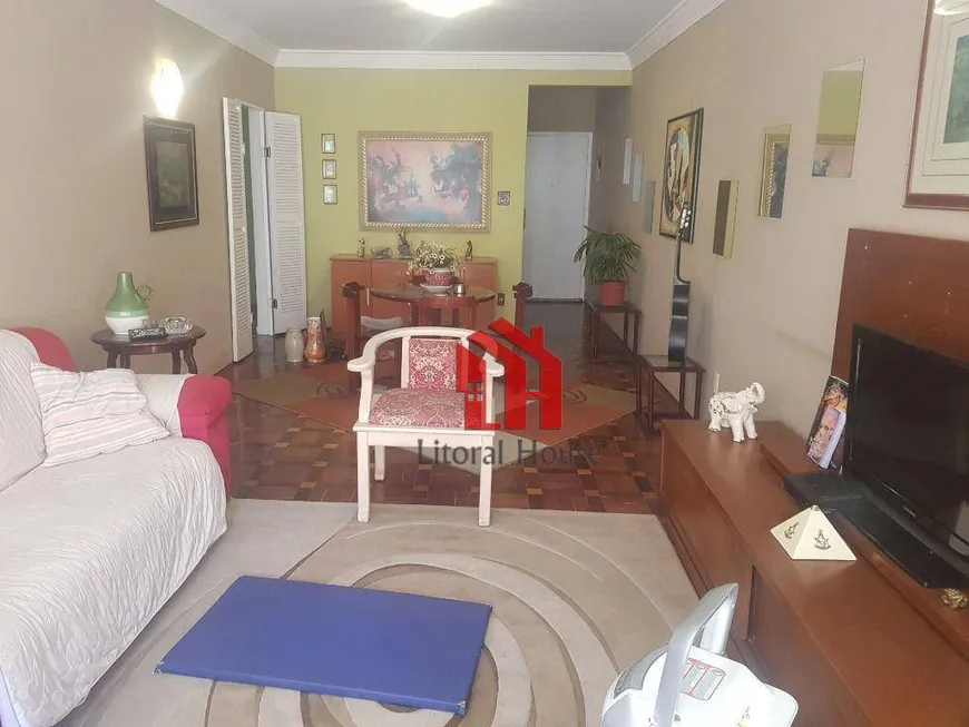 Foto 1 de Apartamento com 3 Quartos para alugar, 186m² em Ponta da Praia, Santos