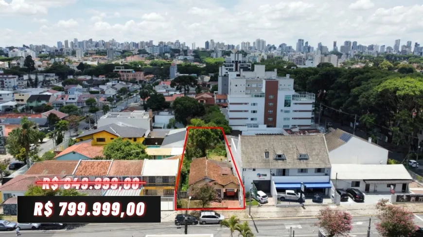 Foto 1 de Lote/Terreno à venda, 540m² em Santa Quitéria, Curitiba