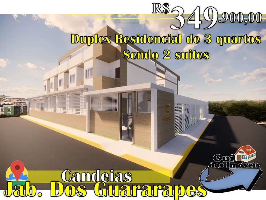 Foto 1 de Apartamento com 3 Quartos à venda, 90m² em Centro Jaboatao, Jaboatão dos Guararapes