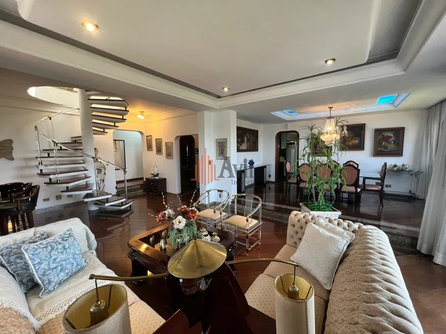Foto 1 de Apartamento com 4 Quartos à venda, 560m² em Jardim Anália Franco, São Paulo