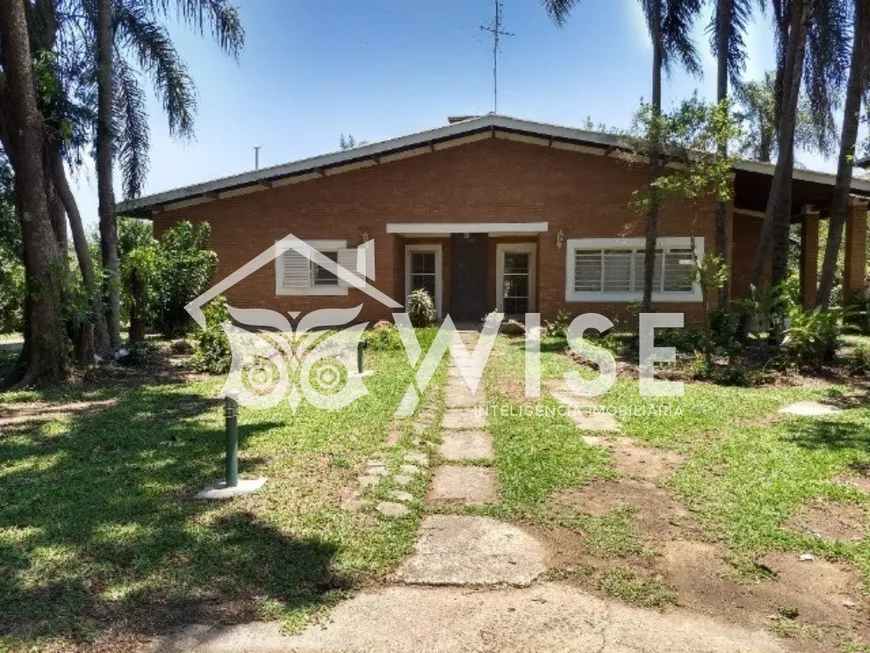 Foto 1 de Fazenda/Sítio com 4 Quartos à venda, 2000m² em Vale das Garças, Campinas