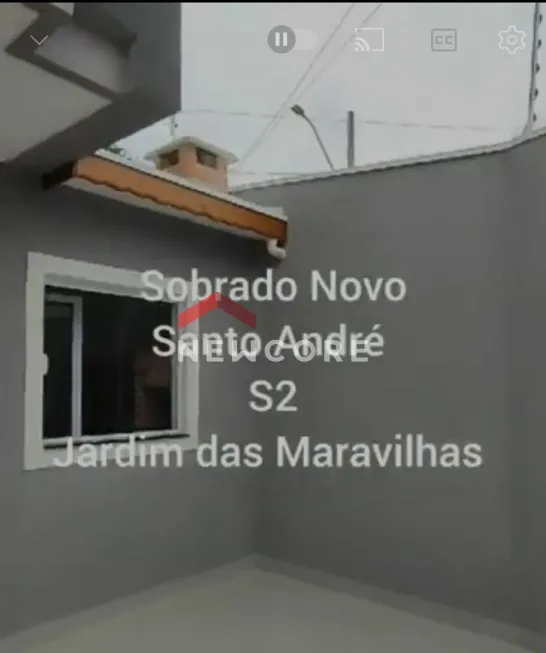 Foto 1 de Sobrado com 2 Quartos à venda, 90m² em Jardim das Maravilhas, Santo André