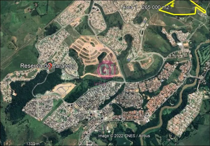 Foto 1 de Lote/Terreno à venda, 1178m² em Reserva do Paratehy, São José dos Campos