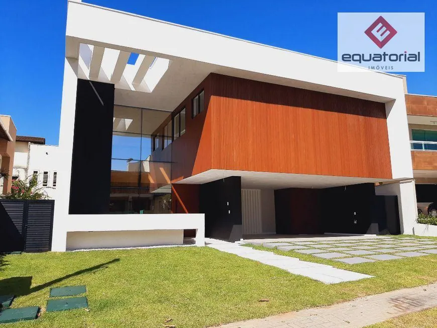 Foto 1 de Casa de Condomínio com 5 Quartos à venda, 600m² em Alphaville Fortaleza, Fortaleza