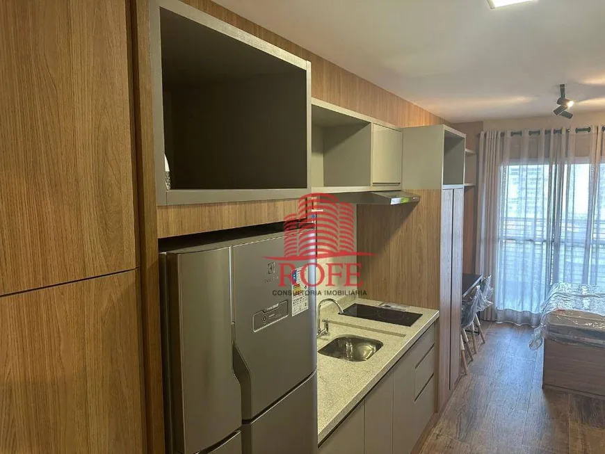 Foto 1 de Apartamento com 1 Quarto para venda ou aluguel, 27m² em Brooklin, São Paulo