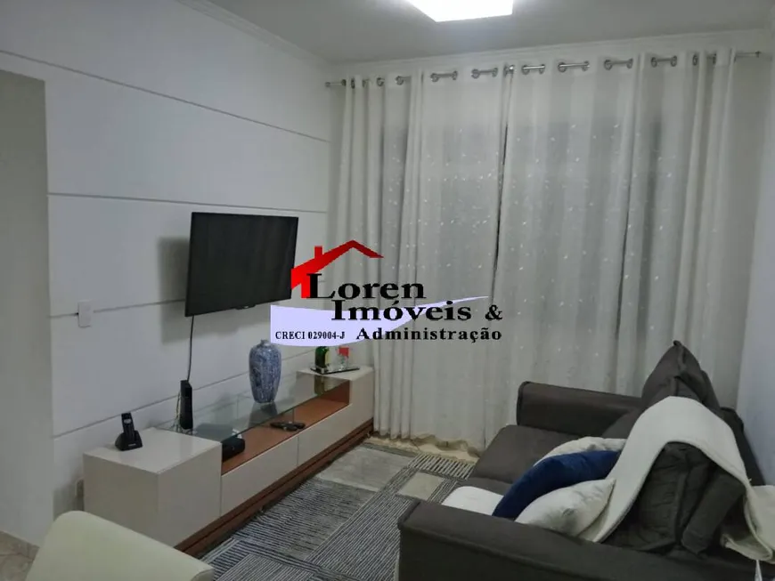 Foto 1 de Apartamento com 1 Quarto à venda, 60m² em Centro, São Vicente