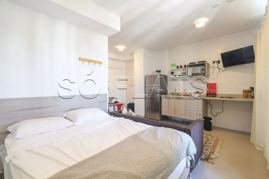 Foto 1 de Apartamento com 1 Quarto à venda, 32m² em Brooklin, São Paulo