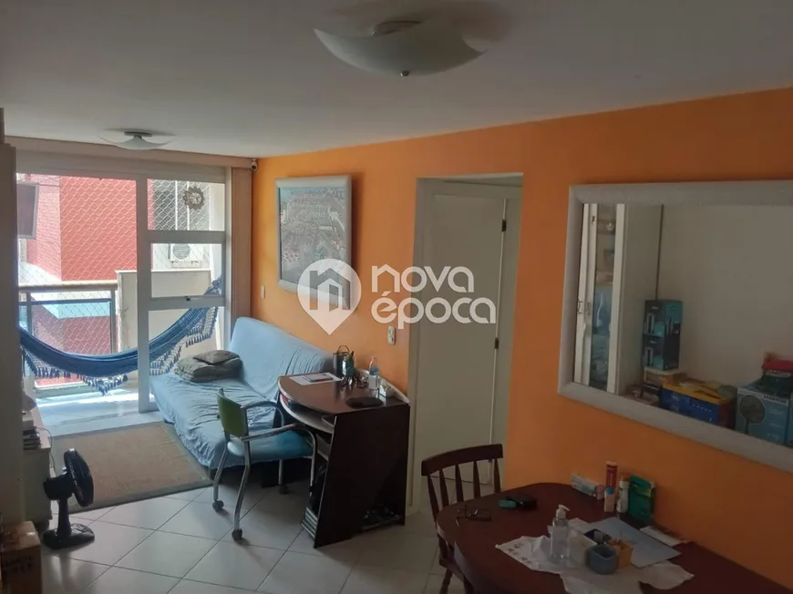Foto 1 de Apartamento com 2 Quartos à venda, 61m² em Laranjeiras, Rio de Janeiro