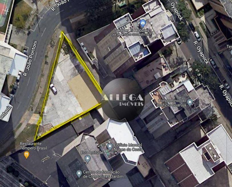 Foto 1 de Lote/Terreno para alugar, 642m² em Cristo Rei, Curitiba