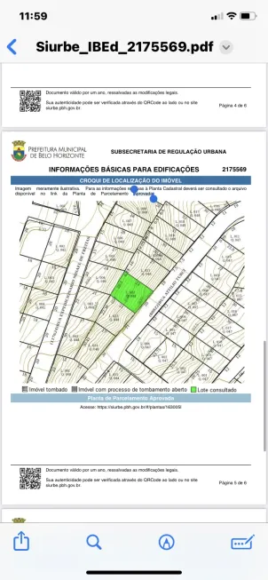 Foto 1 de Lote/Terreno à venda, 440m² em Alto dos Caiçaras, Belo Horizonte